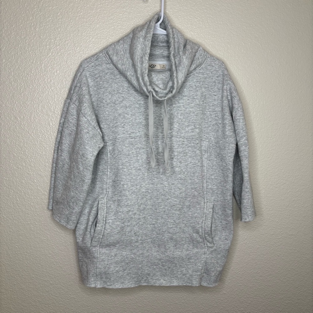 Ugg Cowl Neck Tie Sweatshirt Ultra Soft